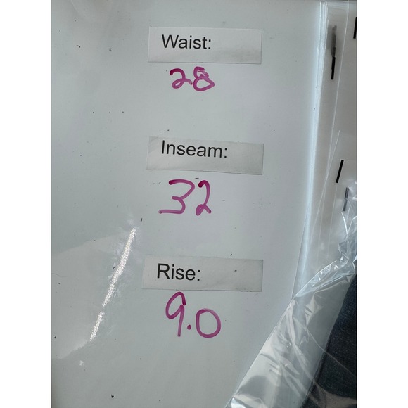 Lucky‎ Brand Jeans Womens 10 American Standard Dungarees Denim Jeans Dark Wash - Picture 14 of 15